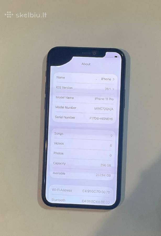 iPhone 11 pro - nuotraukos Nr. 3