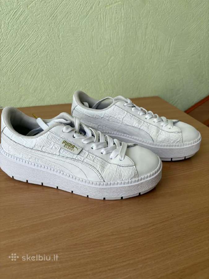 Puma Platform Trace Reinvent balti sportbačiai (41