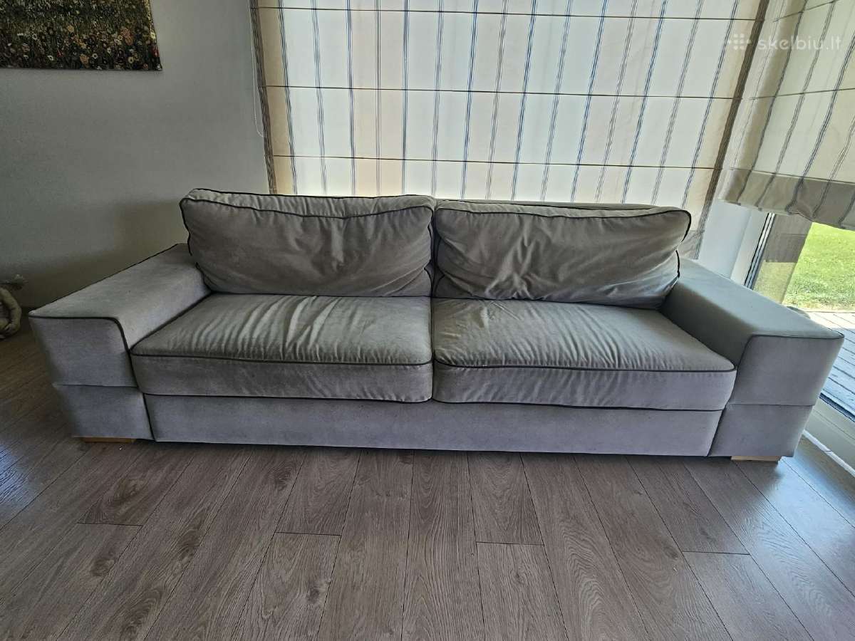 Sofa-lova, pufikas, sofa