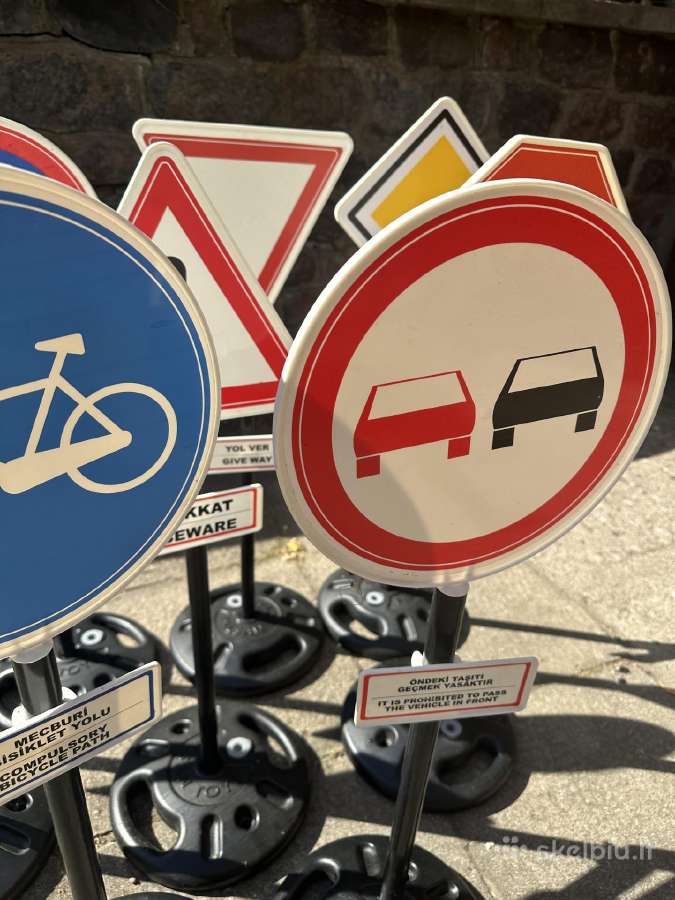 Pilsan Traffic Signs - vaikiški kelio ženklai, 10