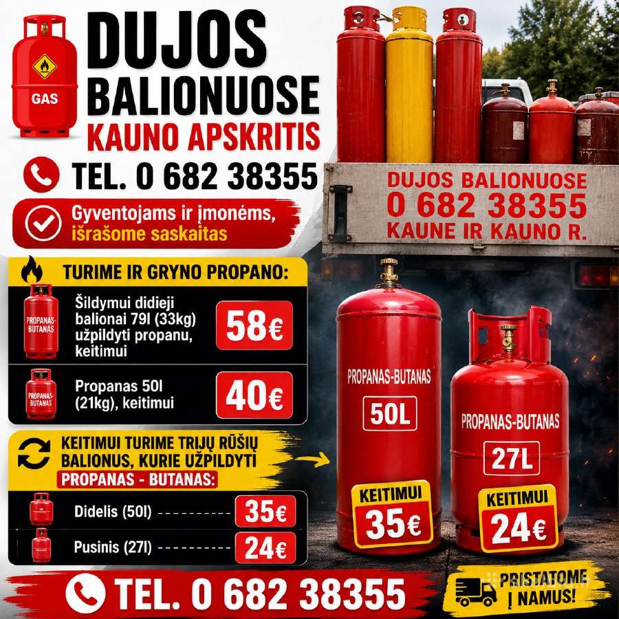 Dujos balionuose Kauno apskritis