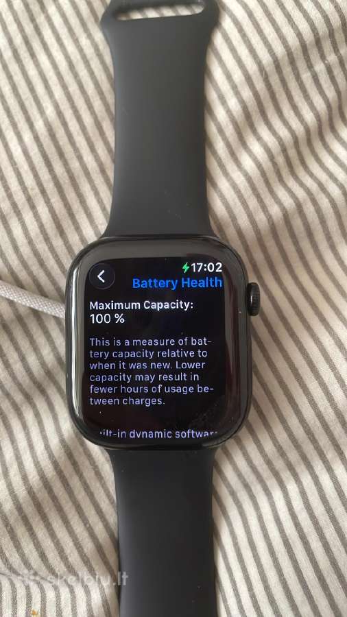Apple watch series 11 GPS (46mm, black) - nuotraukos Nr. 2