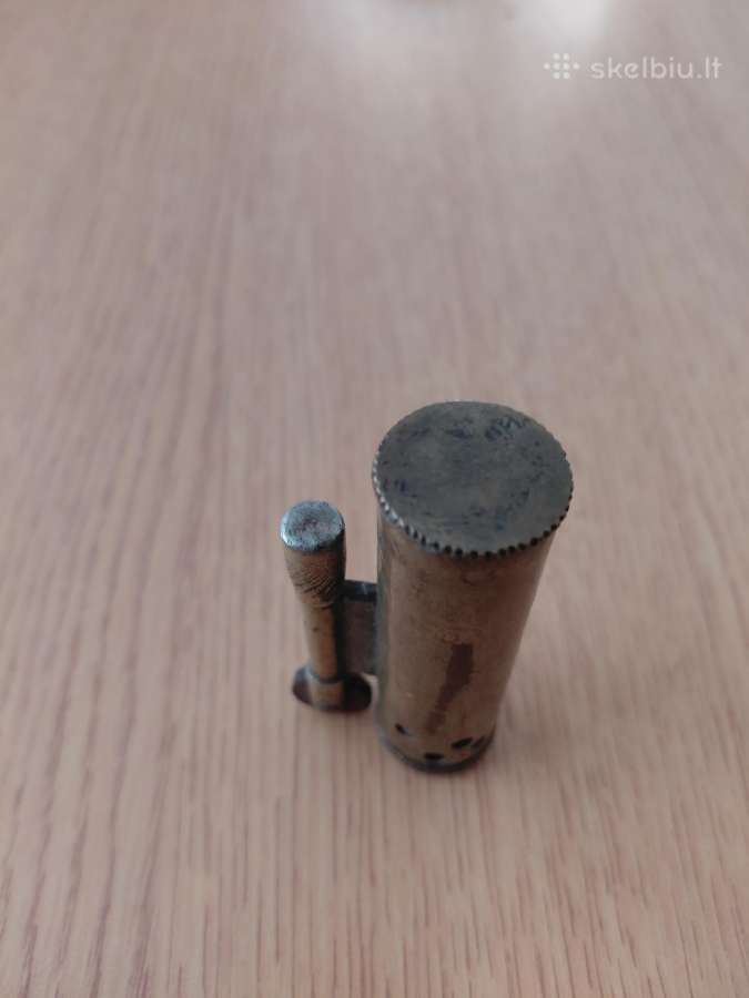 Vintažinis žalvarinis „dunhill“ žiebtuvėlis - nuotraukos Nr. 3