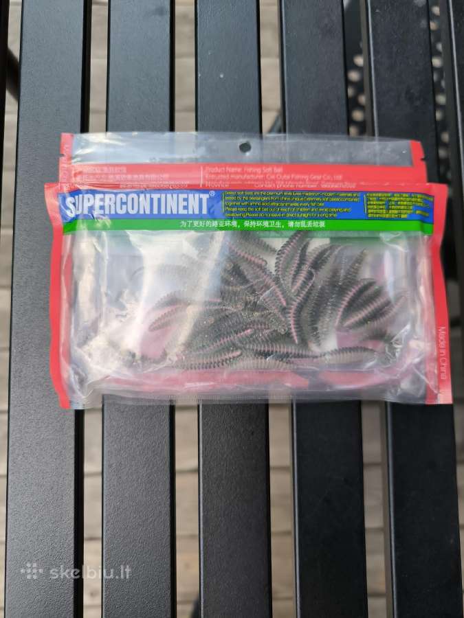 Supercontinet Tanta silikoniniai masalai 35mm - nuotraukos Nr. 3