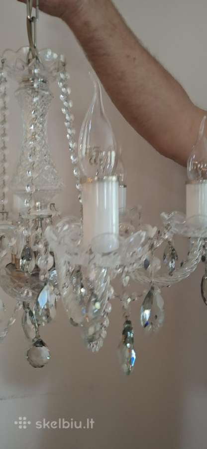 Parduodami čekiško krištolo sietynai Artglass - nuotraukos Nr. 2