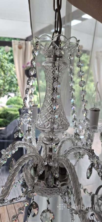Parduodami čekiško krištolo sietynai Artglass - nuotraukos Nr. 6