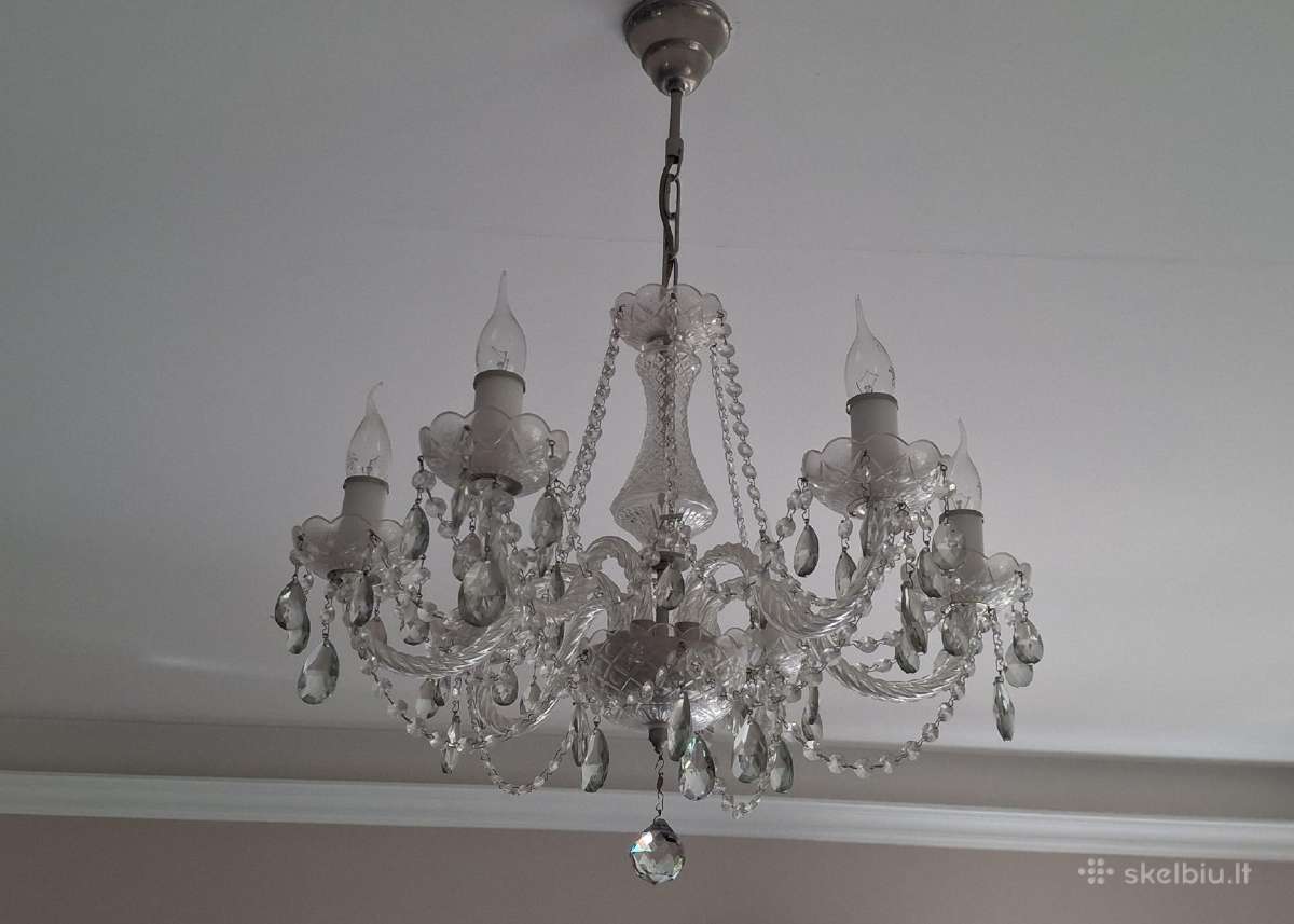 Parduodami čekiško krištolo sietynai Artglass - nuotraukos Nr. 8