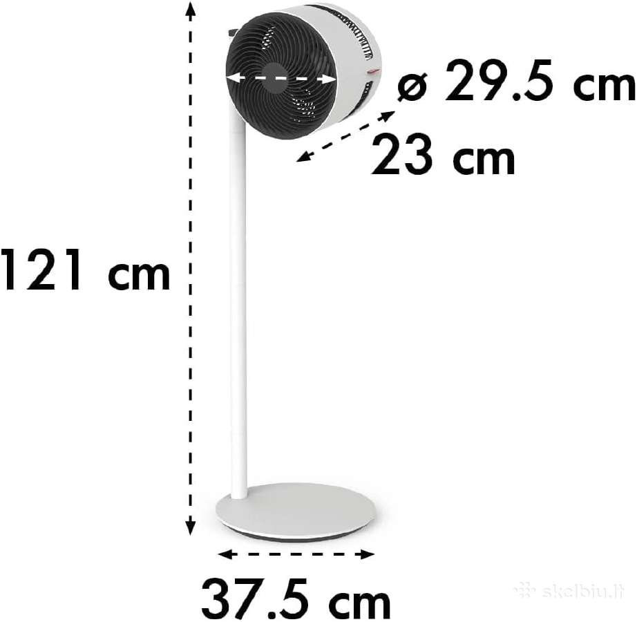 Boneco Fan F230 (1260 m³/h, 35 - 58 db, 33w) - nuotraukos Nr. 4