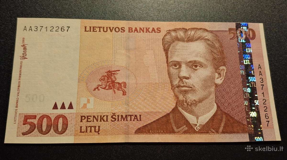 500 litų 2000