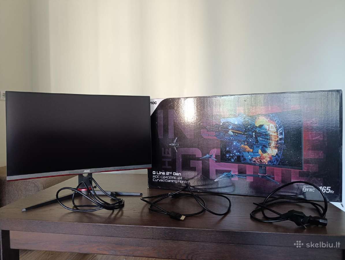 Aoc C24g2ae165hz monitorius