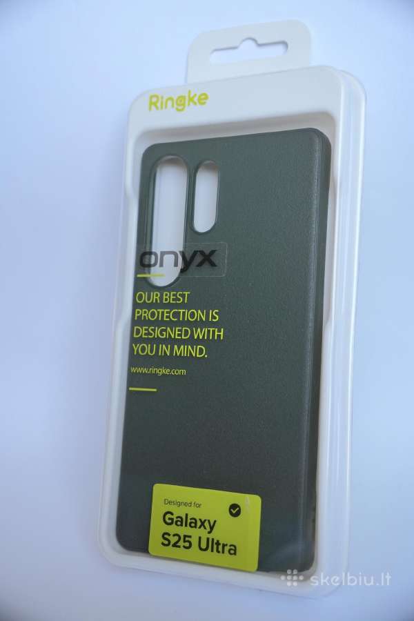 ! Samsung S25 Ultra dėklas Ringke Onyx + stiklas ! - nuotraukos Nr. 13