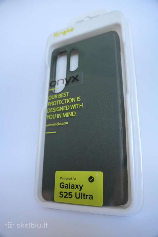 ! Samsung S25 Ultra dėklas Ringke Onyx + stiklas ! - nuotraukos Nr. 14