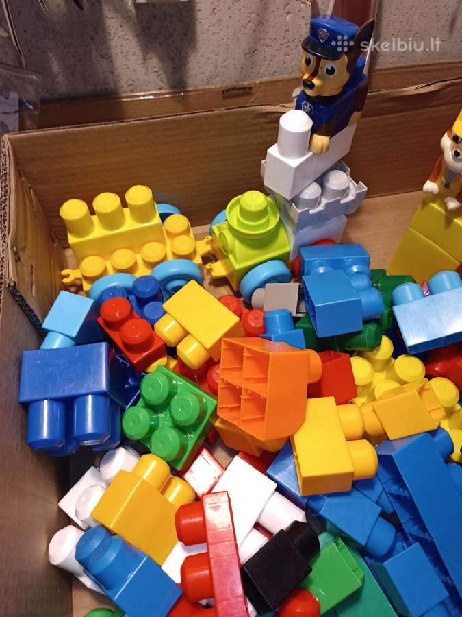 Megablocks kaladėlių didelė dėžė - nuotraukos Nr. 3