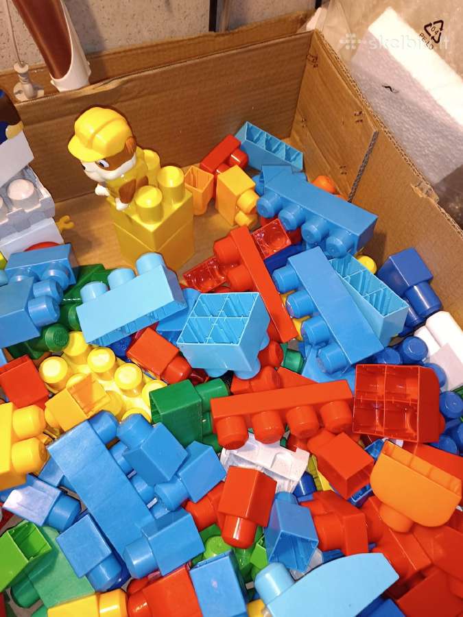 Megablocks kaladėlių didelė dėžė - nuotraukos Nr. 4
