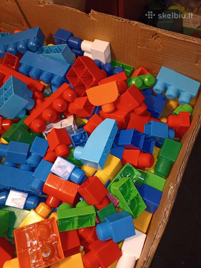 Megablocks kaladėlių didelė dėžė - nuotraukos Nr. 5