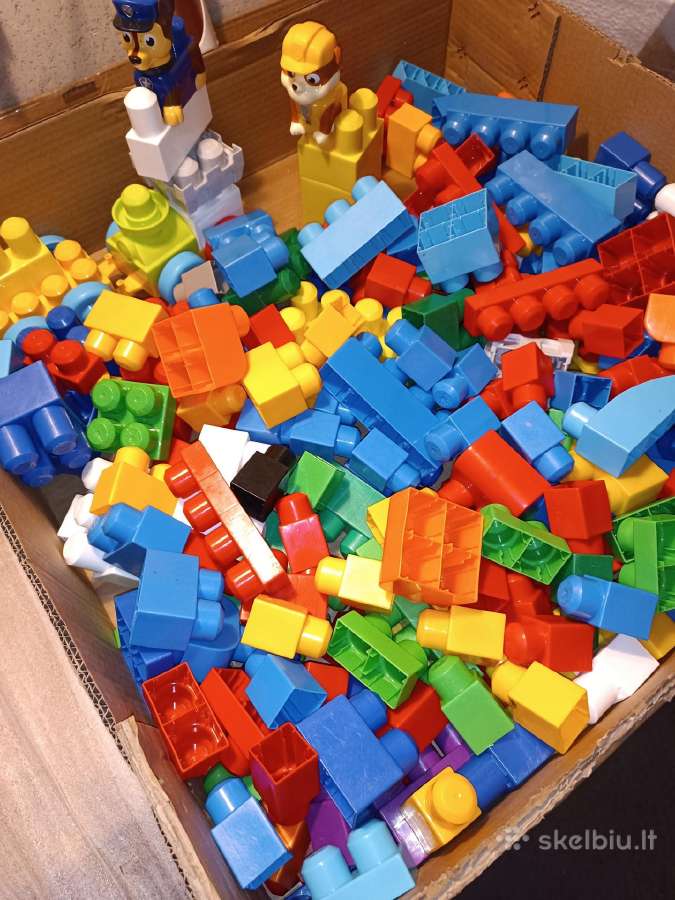 Megablocks kaladėlių didelė dėžė - nuotraukos Nr. 6