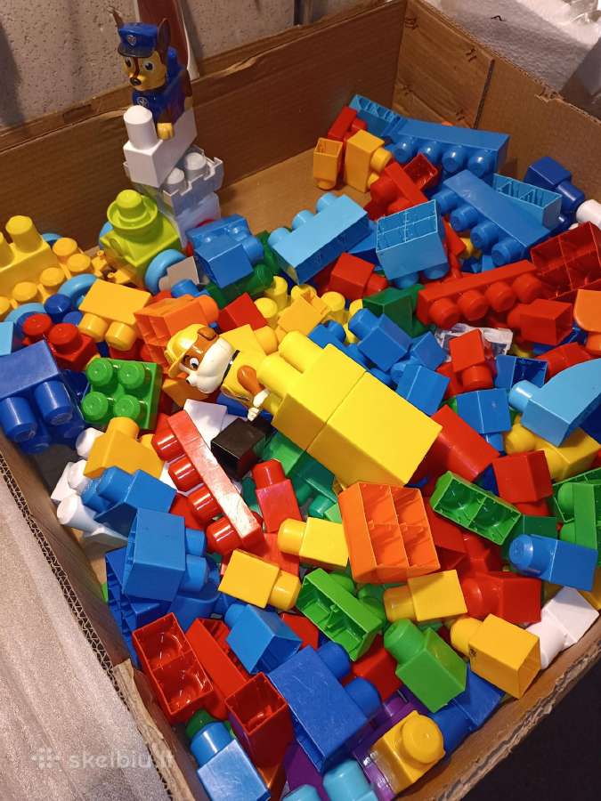 Megablocks kaladėlių didelė dėžė - nuotraukos Nr. 7