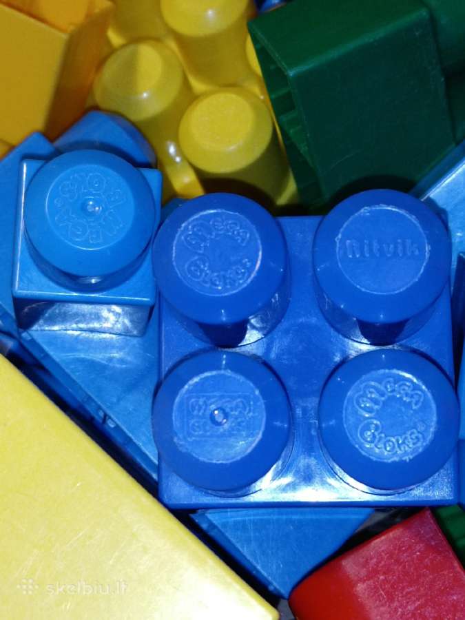 Megablocks kaladėlių didelė dėžė - nuotraukos Nr. 9