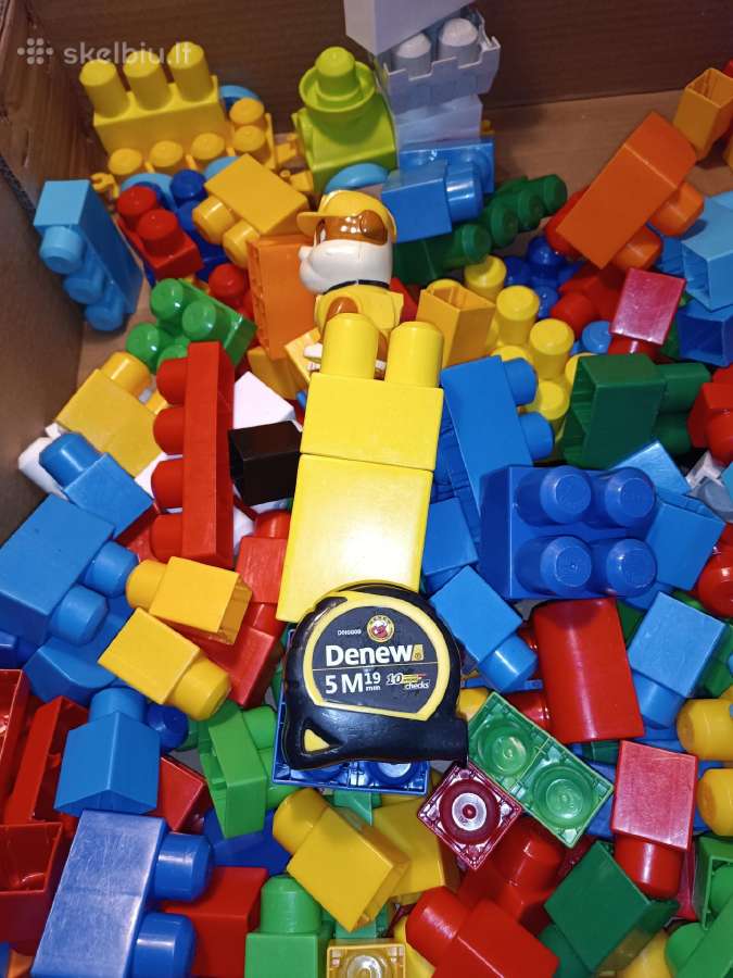 Megablocks kaladėlių didelė dėžė - nuotraukos Nr. 11