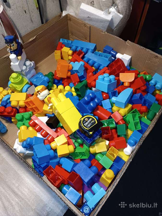 Megablocks kaladėlių didelė dėžė - nuotraukos Nr. 12