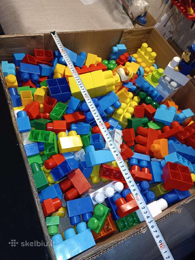 Megablocks kaladėlių didelė dėžė - nuotraukos Nr. 13
