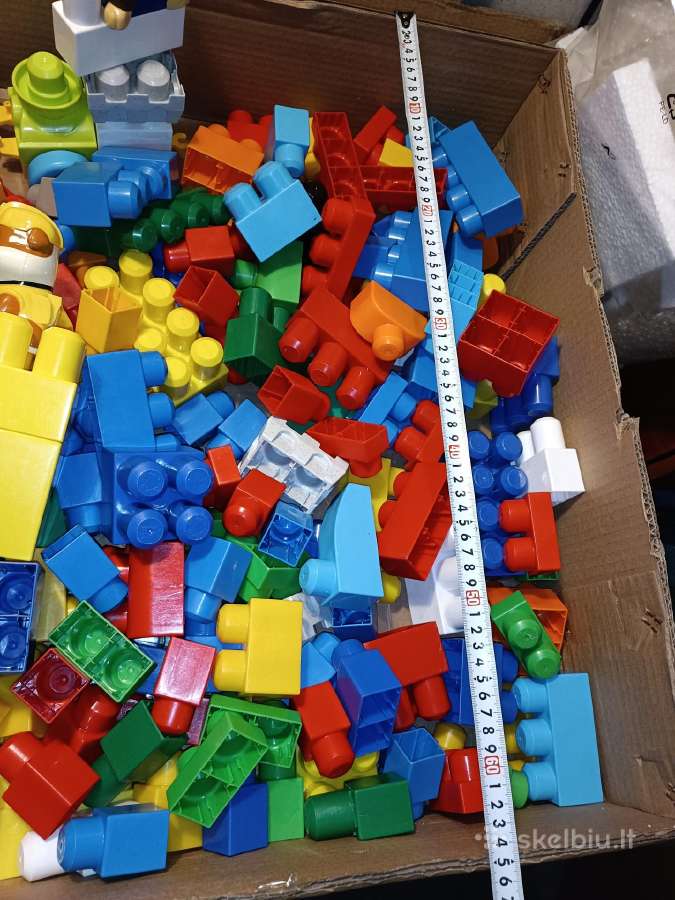 Megablocks kaladėlių didelė dėžė - nuotraukos Nr. 14