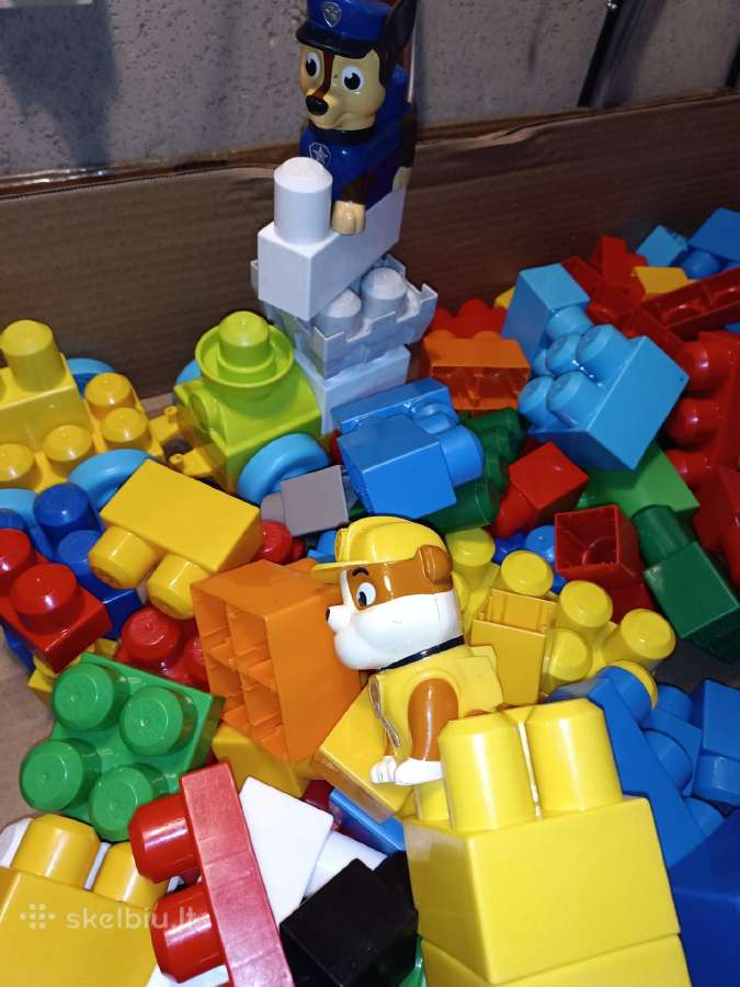 Megablocks kaladėlių didelė dėžė - nuotraukos Nr. 15