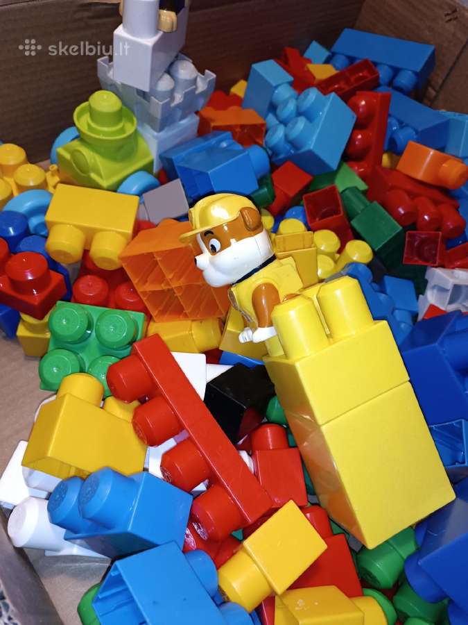 Megablocks kaladėlių didelė dėžė - nuotraukos Nr. 18