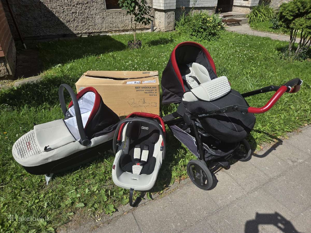 Geros būklės Peg Perego Book Plus 3-in-1 vežimėlis