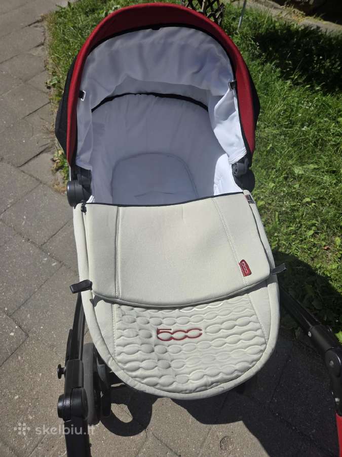 Geros būklės Peg Perego Book Plus 3-in-1 vežimėlis - nuotraukos Nr. 5