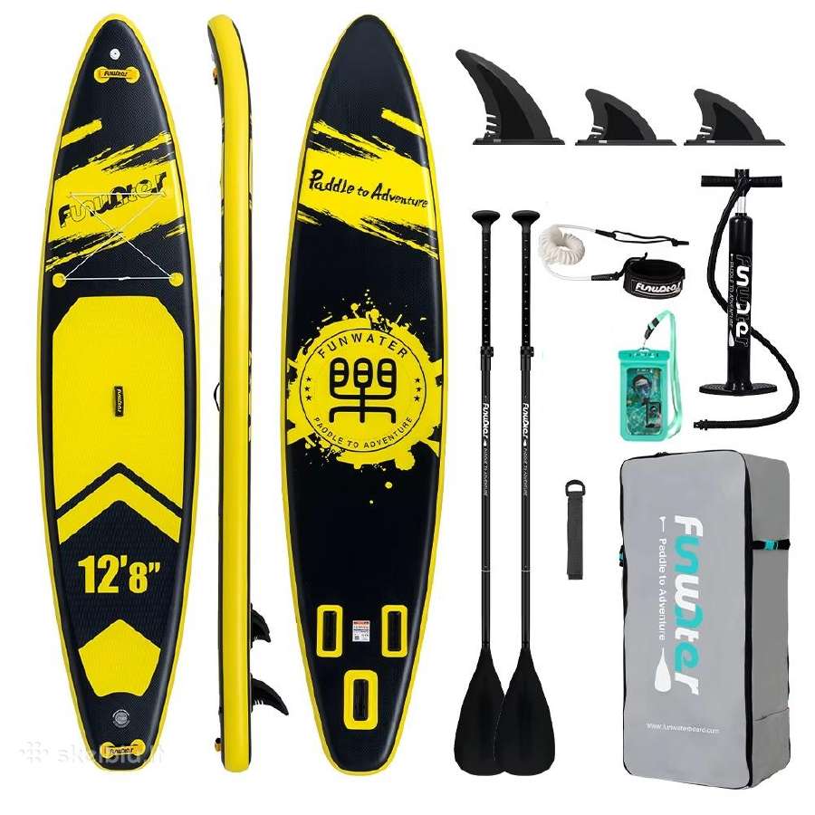 Nauja Funwater irklentė 385x85x15cm 230kg Sup Max - nuotraukos Nr. 2