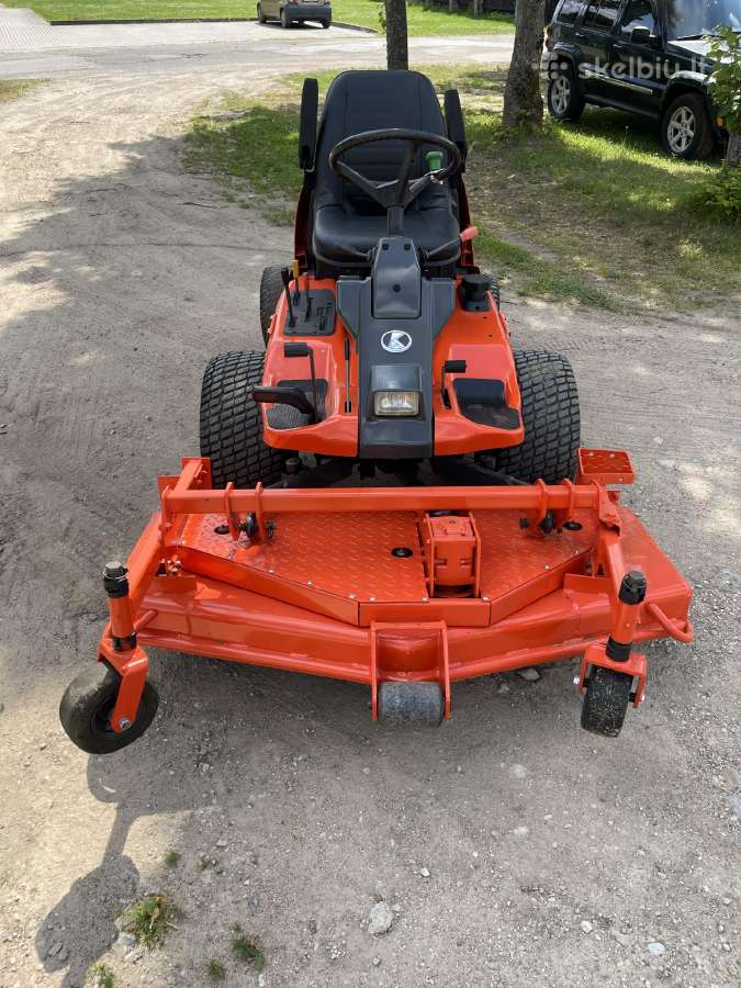 Sodo traktoriukas Kubota F3560 4x4 - nuotraukos Nr. 3