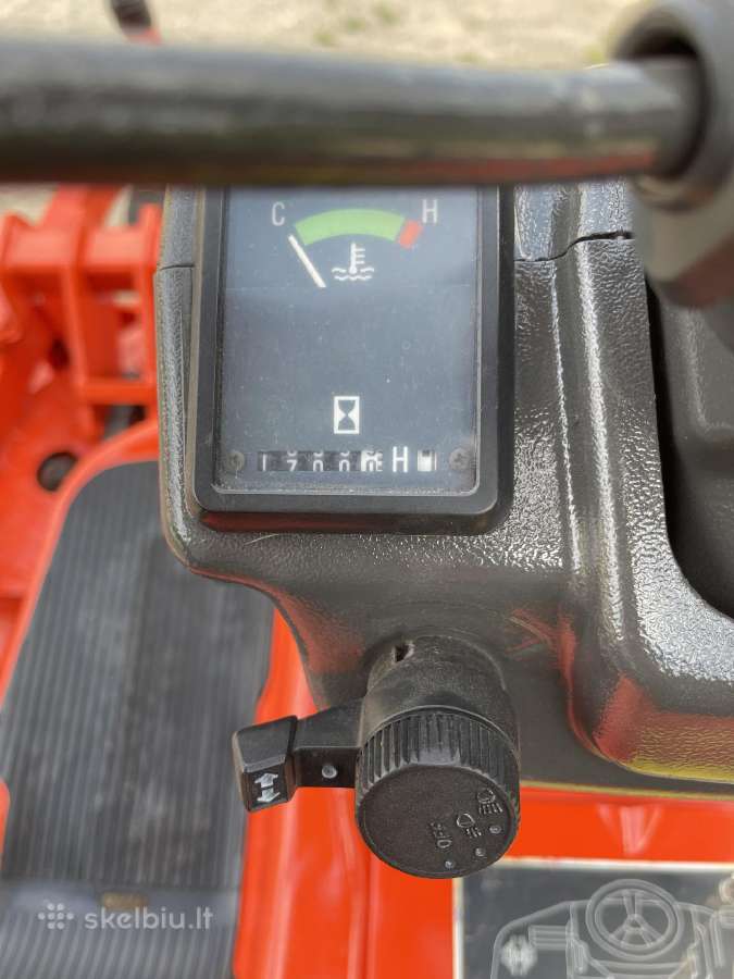 Sodo traktoriukas Kubota F3560 4x4 - nuotraukos Nr. 7
