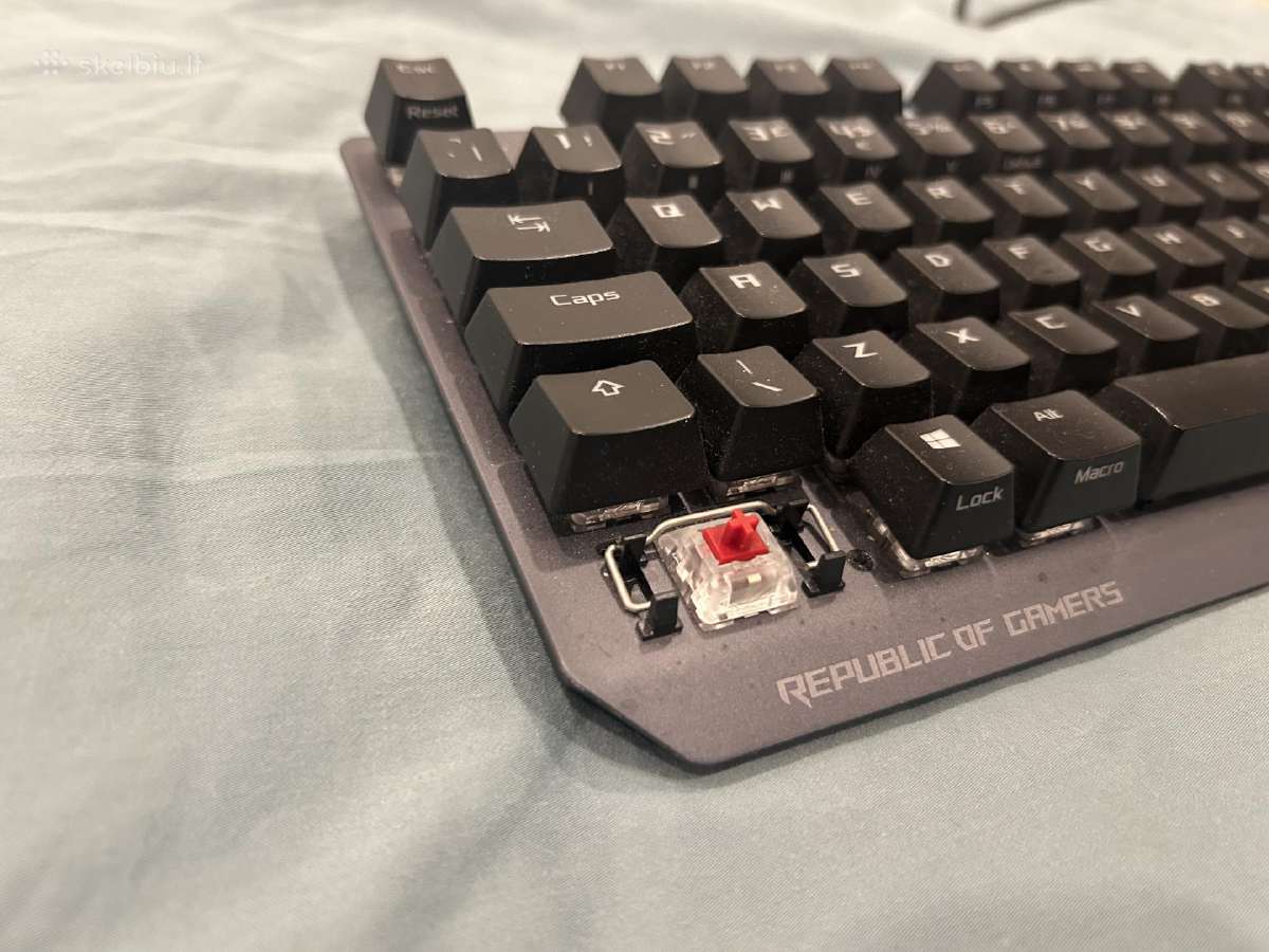 Asus Rog Strix Scope Tkl Deluxe Klaviatūra - nuotraukos Nr. 2