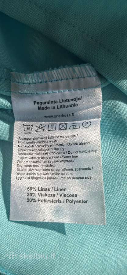 Lietuviška lininė suknelė - nuotraukos Nr. 2