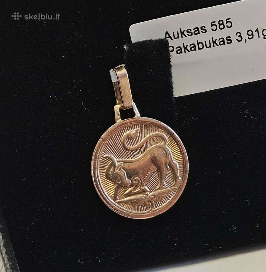 Auksinių pakabukų pasirinkimas - nuotraukos Nr. 7
