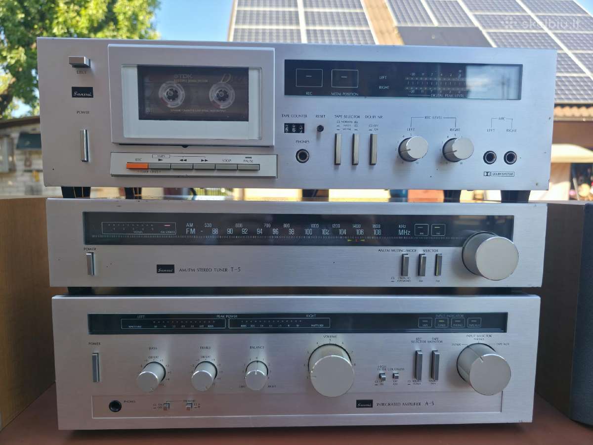 Sansui komplektas