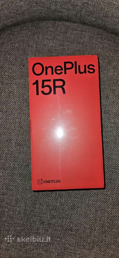 Naujas neispakuotas oneplus 15r 12/512gb