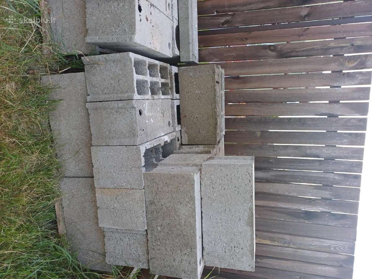 Haus sienų blokeliai
