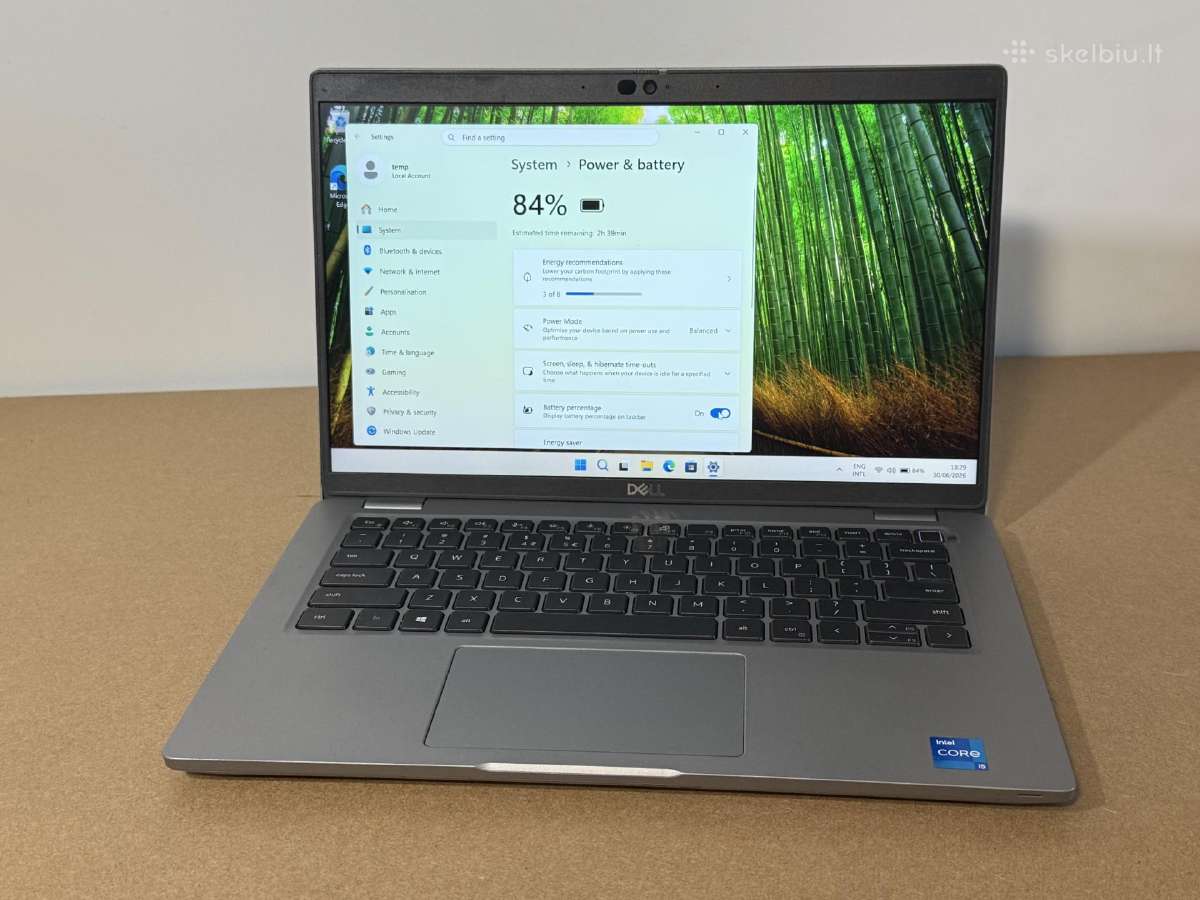 Dell Latitude 5420 modernus nešiojamas kompiuteris - nuotraukos Nr. 5