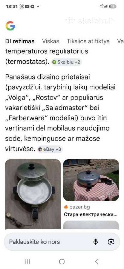 Keptuvė - nuotraukos Nr. 6