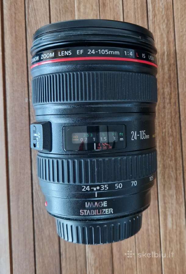 Canon Ef 24-105mm f/4l Is Usm objektyvas