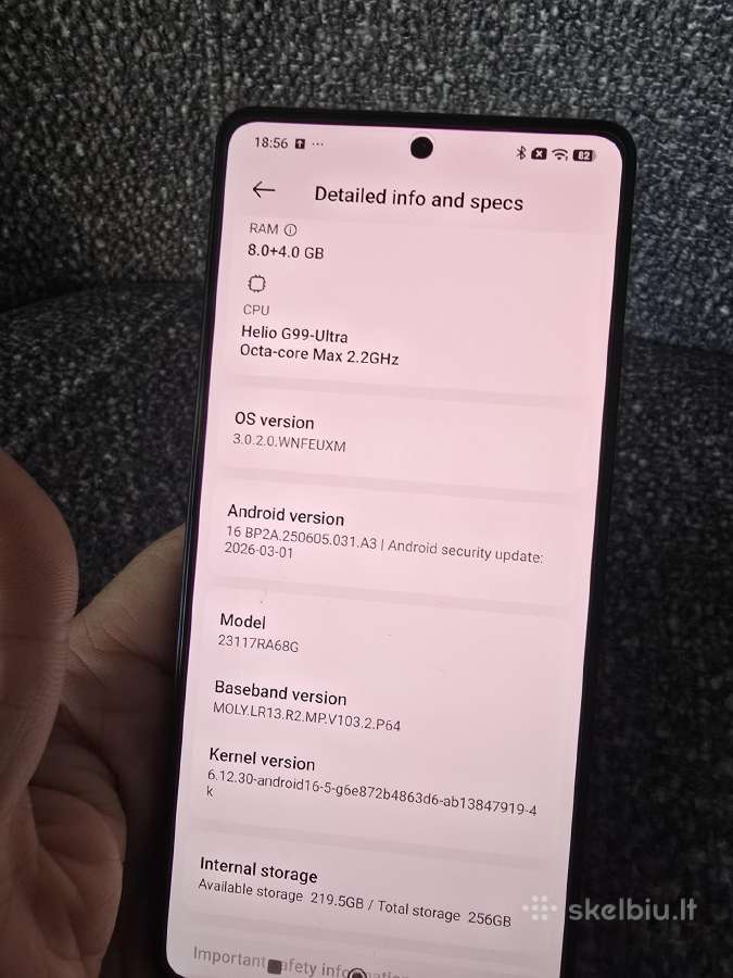 Xiaomi redmi note 13 pro 256gb - nuotraukos Nr. 8
