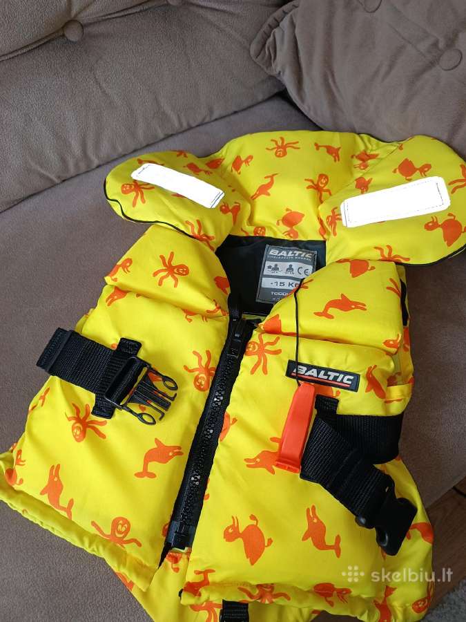 Vaikiška jūrinė gelbėjimo liemenė Baltic, 15 kg. - nuotraukos Nr. 8