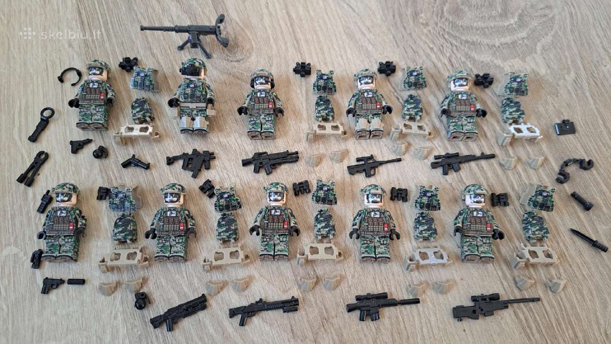 Lego Brickmanija minifigureliu analogas - nuotraukos Nr. 3