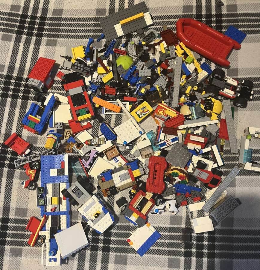 Lego detalių dėžutė
