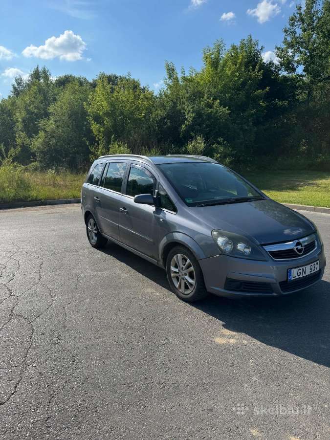 Parduodamas Opel Zafira 2007 m. 1.9 Cdti, 88 kw