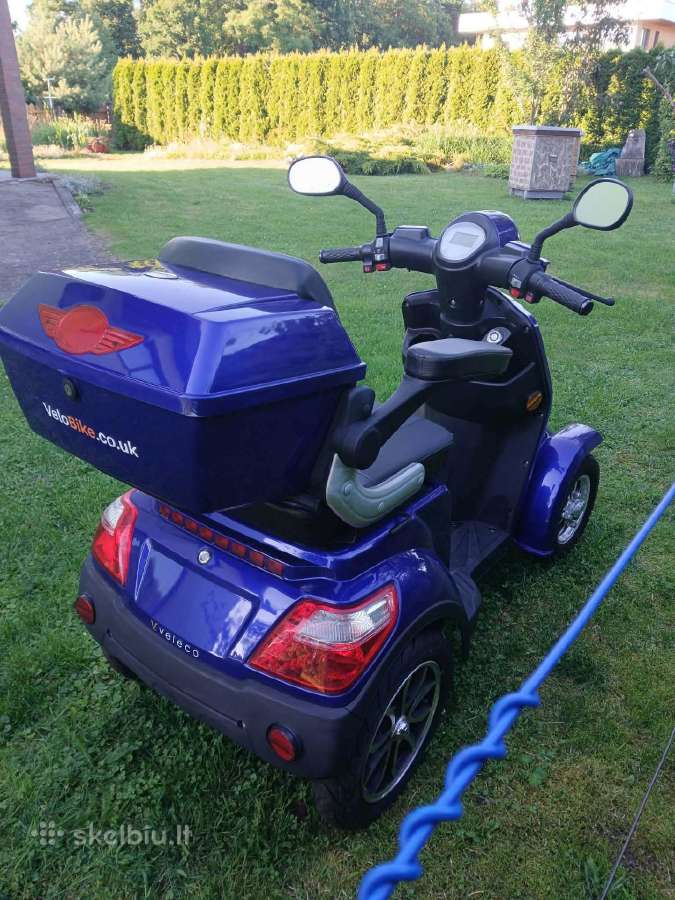 Elektrinis keturatis Skuteris - nuotraukos Nr. 4