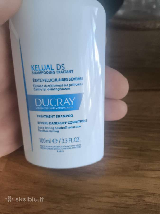 Ducray šampūnas pleiskanojančiai, niežtinčiai galv
