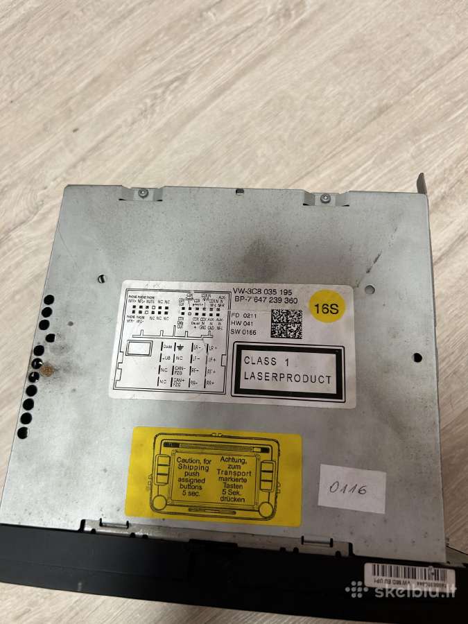 Originalus Rcd510 - nuotraukos Nr. 2